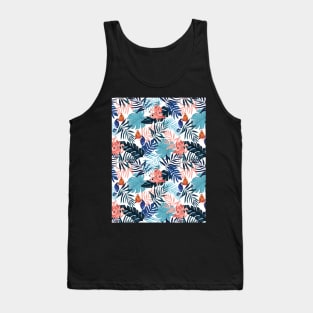 Surreal Toucans & Flamingos Tank Top